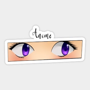 Anime Eyes Sticker